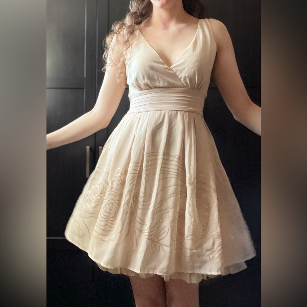 Gold Semi Formal Dress